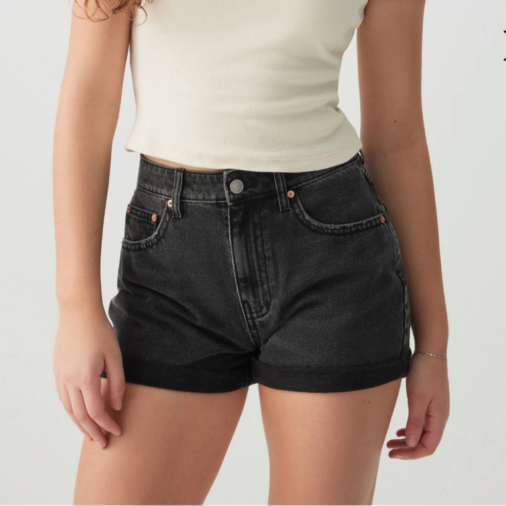 sold🐬 Ardene mom jean shorts - high-waisted